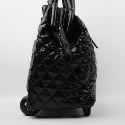 CHANEL Coco Cocoon Carrier Bag with 2 Wheels/Handbag 2Way