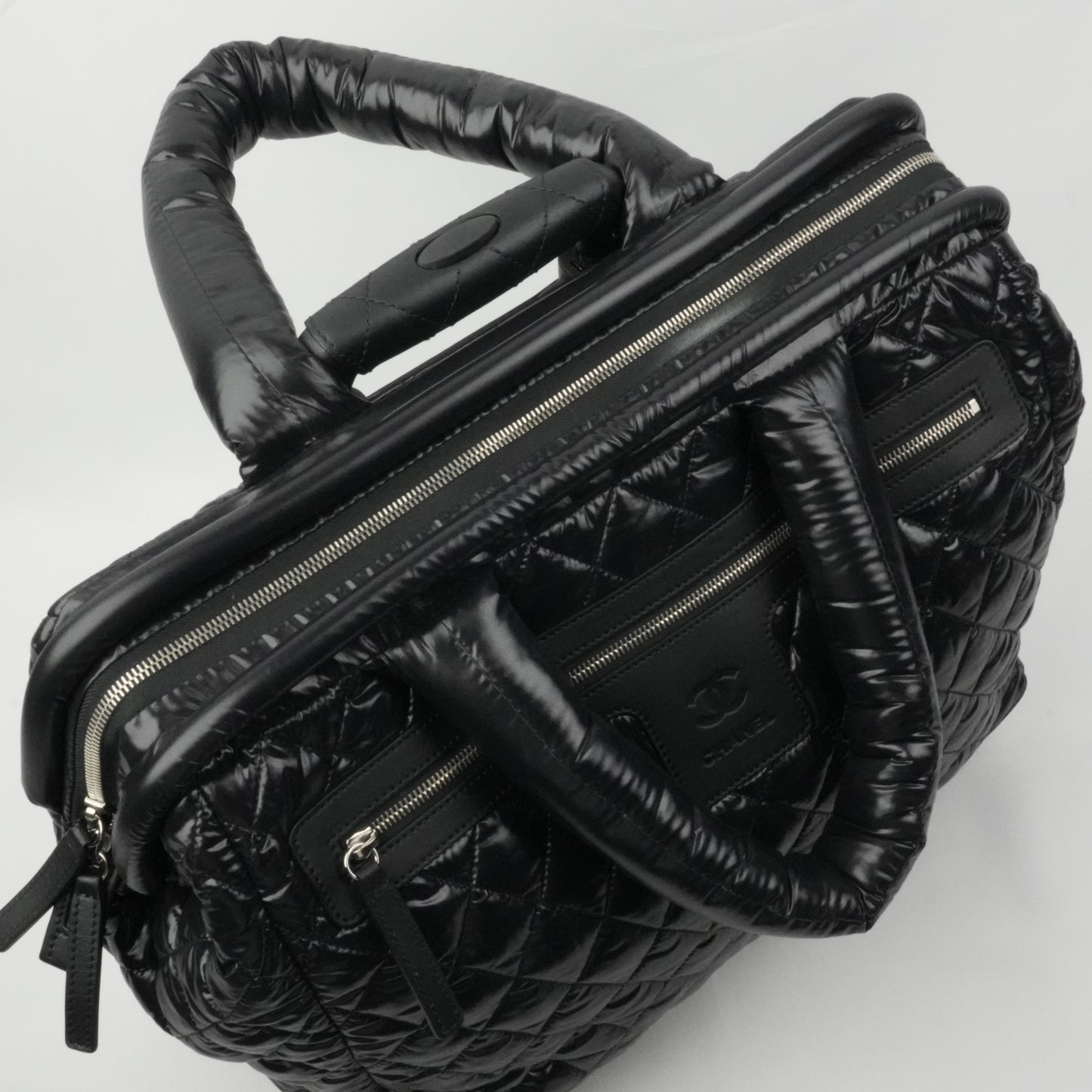 CHANEL Coco Cocoon Carrier Bag with 2 Wheels/Handbag 2Way