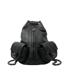 CHANEL 2012-2013 Matelassé Chain Lambskin Backpack