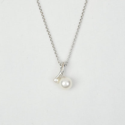 TASAKI Pearl K18 White Gold 3.6mm-6.6mm Necklace