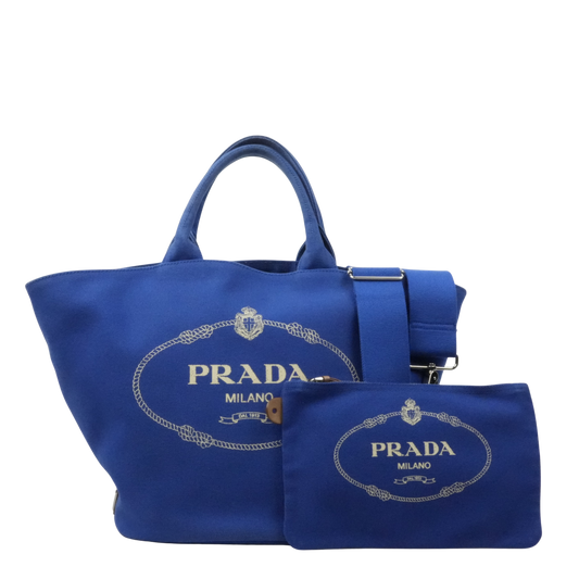 PRADA Canapa Tote Bag/Handbag