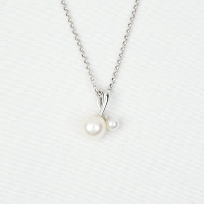 TASAKI Pearl K18 White Gold 3.6mm-6.6mm Necklace