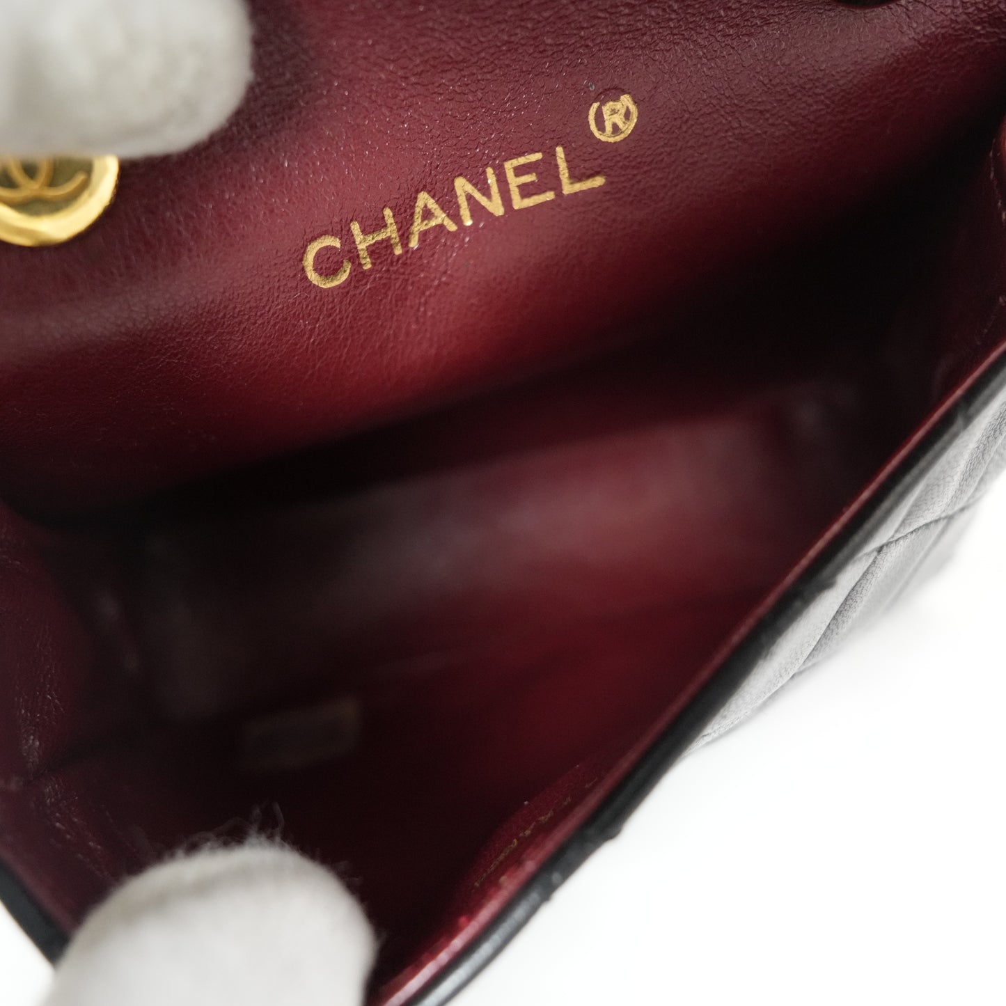 CHANEL Mini Matelassé Shoulder Bag