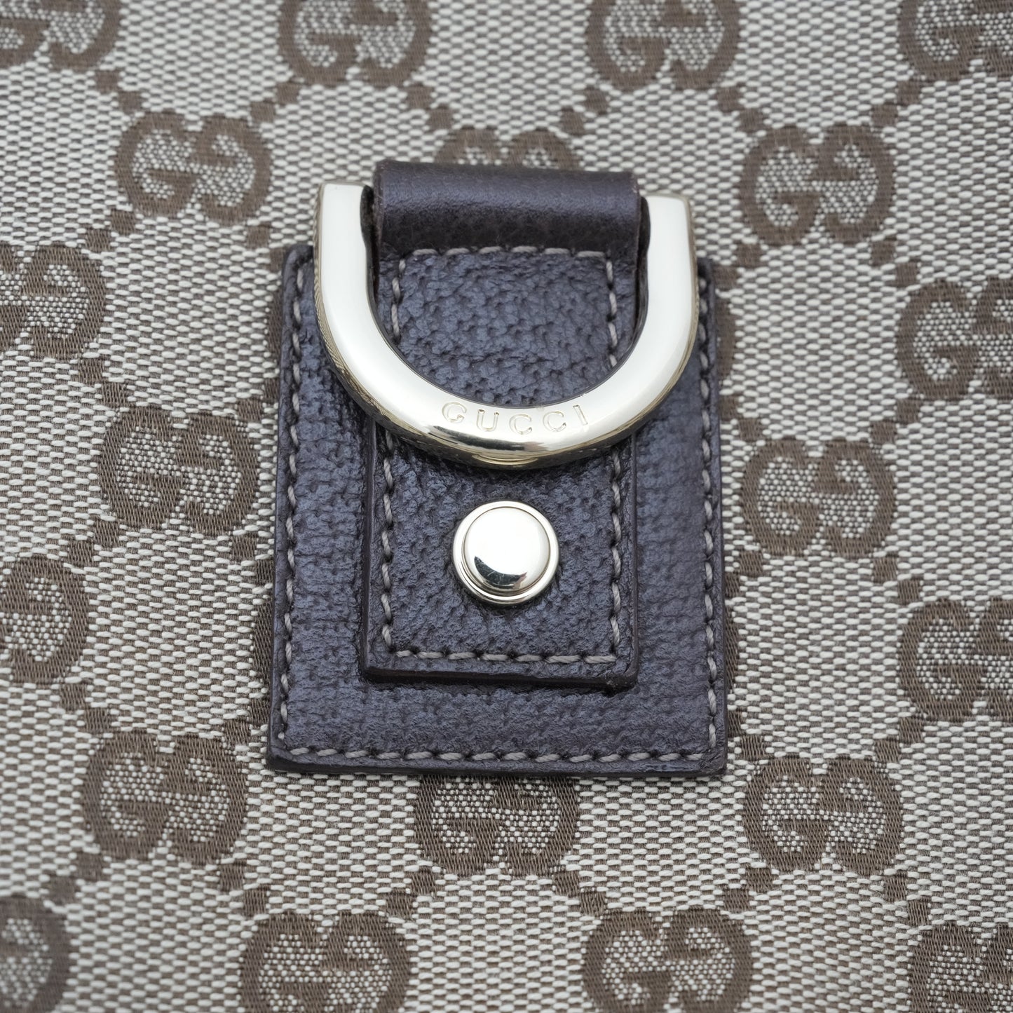 GUCCI GG Canvas Shoulder Bag