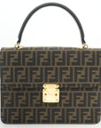 FENDI Zucca Pattern Handbag