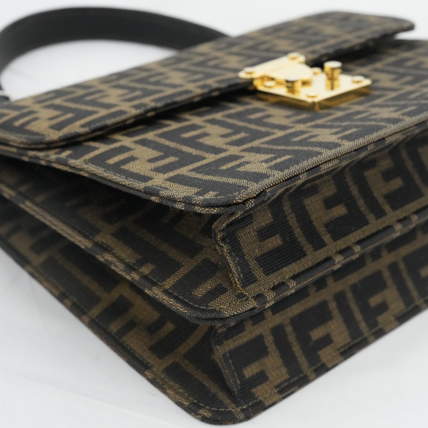 FENDI Zucca Pattern Handbag