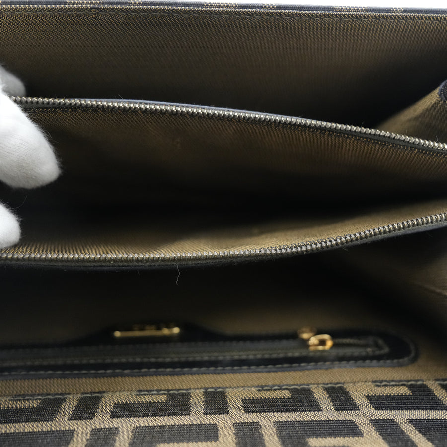 FENDI Zucca Pattern Handbag