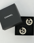 CHANEL Rhinestone Earrings