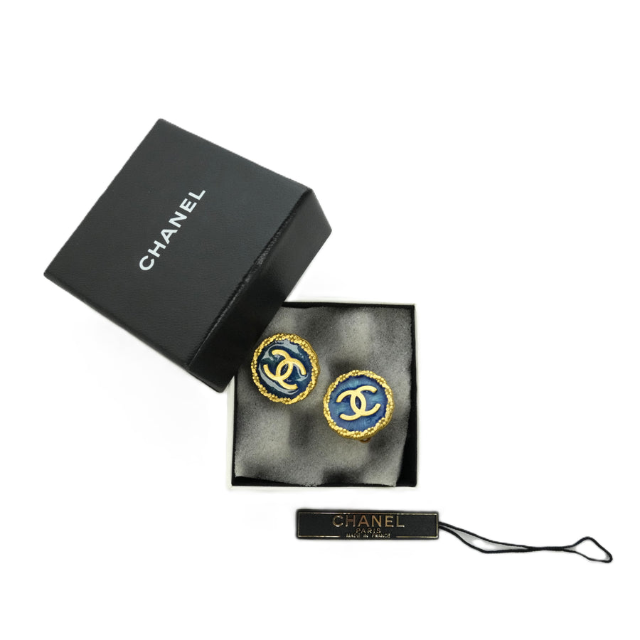 CHANEL Coco Mark Earrings