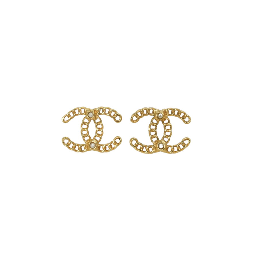 CHANEL Coco Mark Earrings