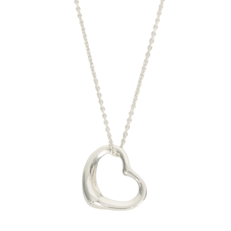 TIFFANY & CO. SV925 Open Heart Necklace