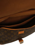 LOUIS VUITTON  Monogram Saumur 35 Shoulder Bag M42254