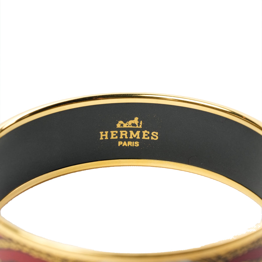HERMES Enamel GM Bangle