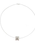 HERMES H Cube Necklace