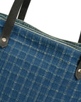 HERMES Denim Shoulder Bag