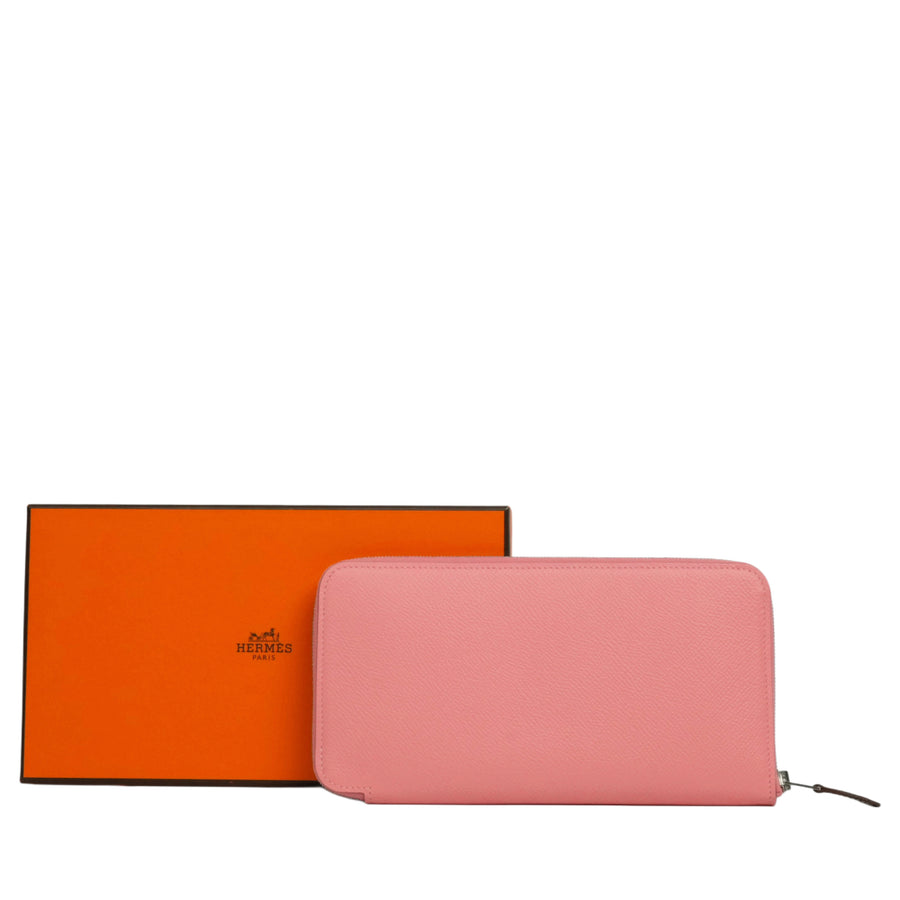 HERMES Azap Silk-In Long Wallet