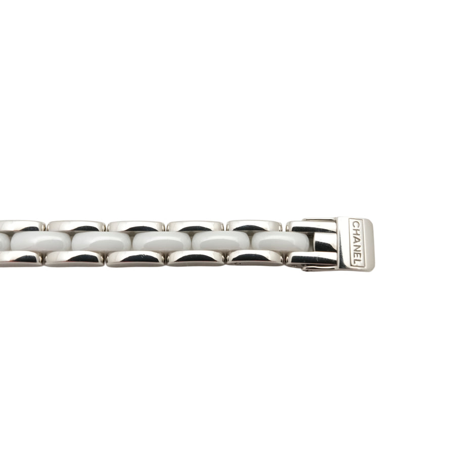 CHANEL Quartz Watch with White Dial