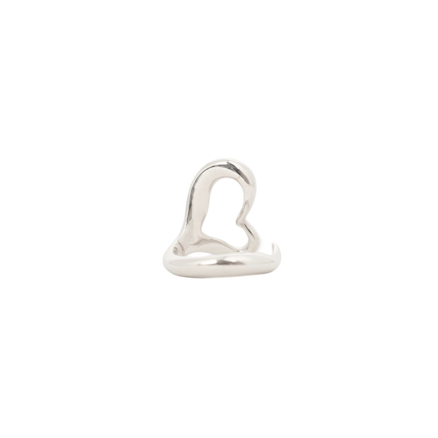 TIFFANY & CO.SV925 Elsa Peretti Open Heart Ring