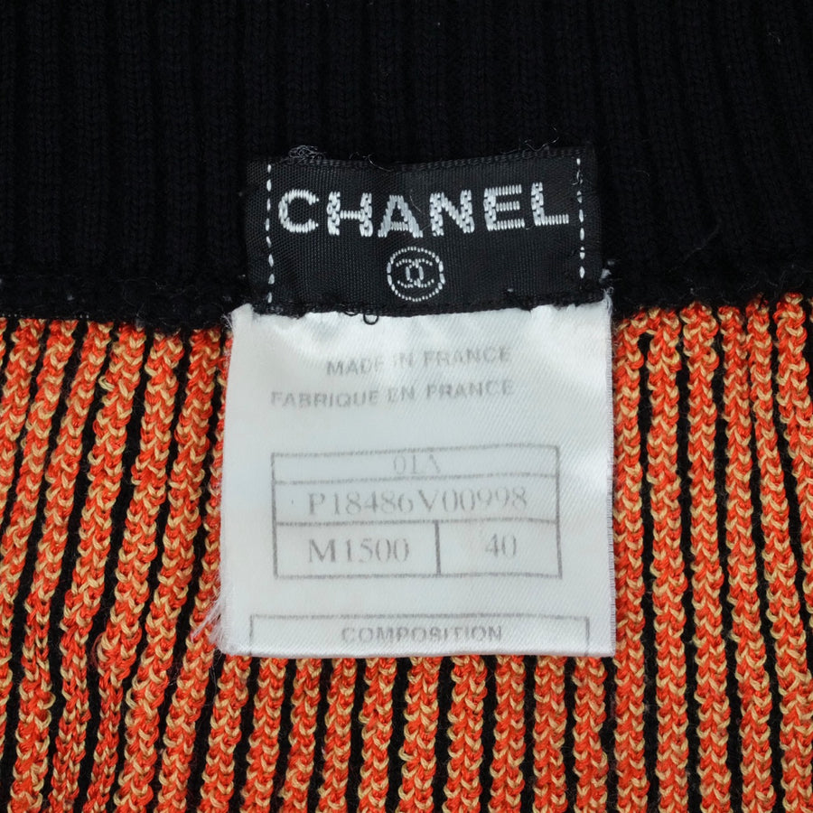 CHANEL 2001 Multi-logo Skirt