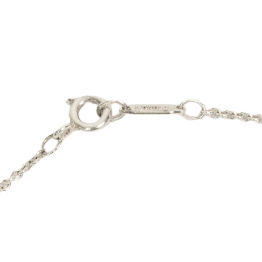 TIFFANY & CO. SV925 House Design Ribbon Necklace