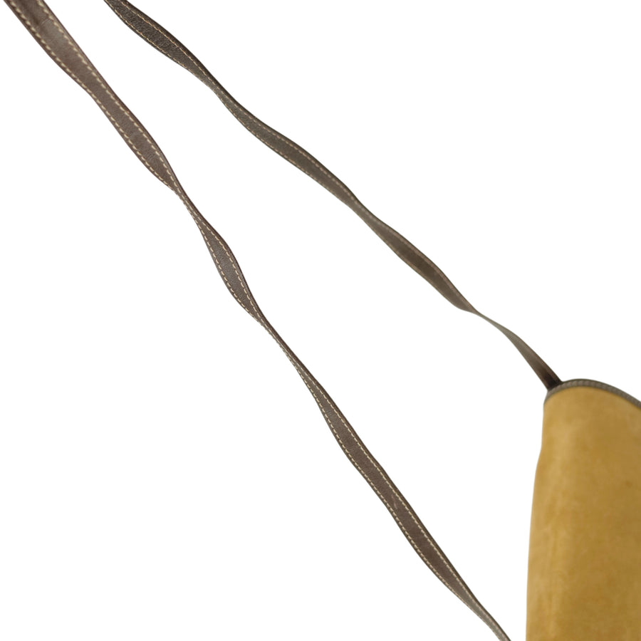 LOEWE  Suede Anagram Shoulder Bag