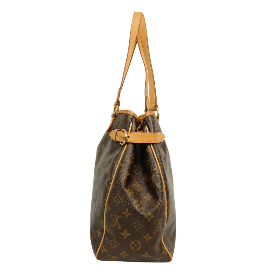 LOUIS VUITTON Monogram Batignolles Vertical Tote Bag M51153