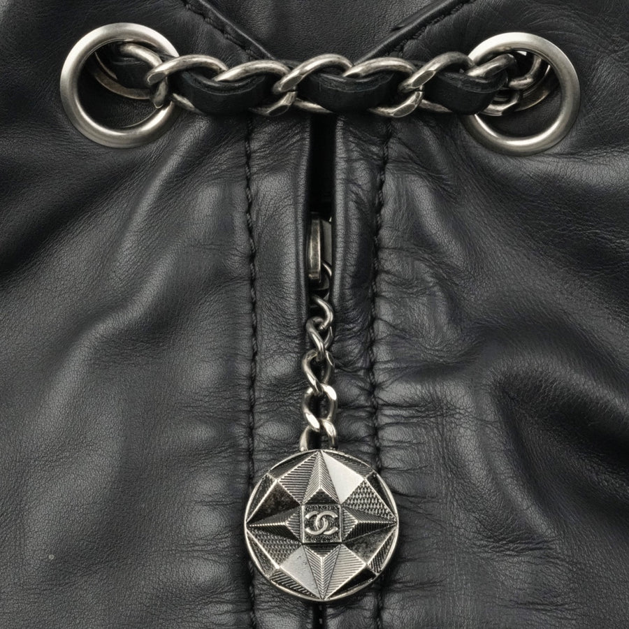 CHANEL 2012-2013 Matelassé Chain Lambskin Backpack