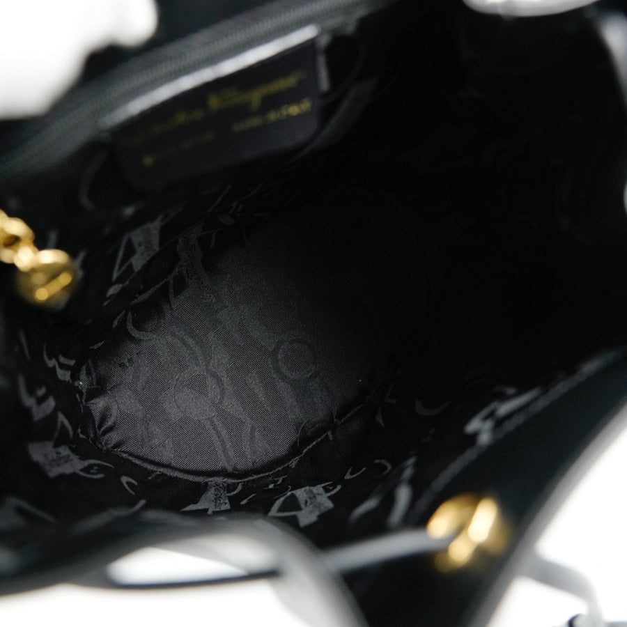 SALVATORE FERRAGAMO Gancini Leather Backpack