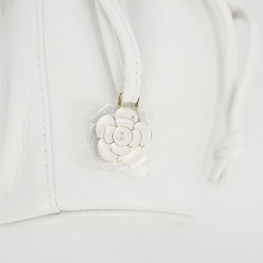 CHANEL 2004-2005 Drawstring Key Case