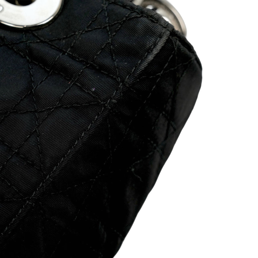 CHRISTIAN DIOR Lady Dior Medium Handbag/Shoulder Bag 2-Way