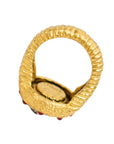 Vintage-Style 2-Way Coin Motif Ring