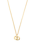 CHRISTIAN DIOR CD Logo Necklace