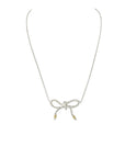 TIFFANY & CO. SV925 Ribbon Necklace