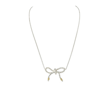 TIFFANY & CO. SV925 Ribbon Necklace