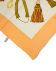 CELINE Tassel Chain Carre 90 Scarf