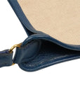 HERMES Vespa PM Canvas Shoulder Bag