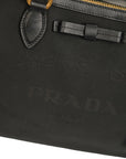 PRADA Logo Jacquard Handbag