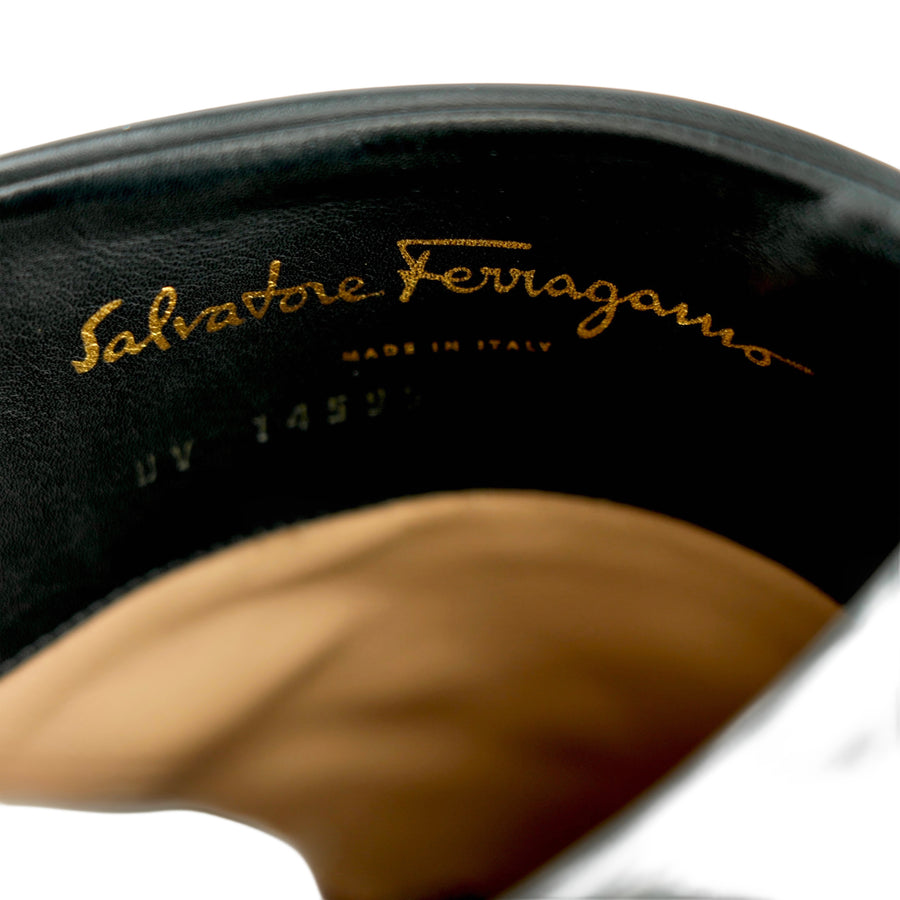 SALVATORE FERRAGAMO Embroidered Long Boots
