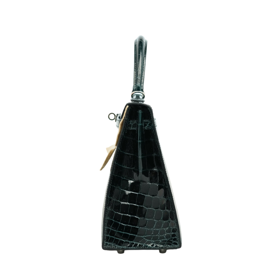 HERMES Crocodile Leather Kelly 25【JAPAN only Shipping】