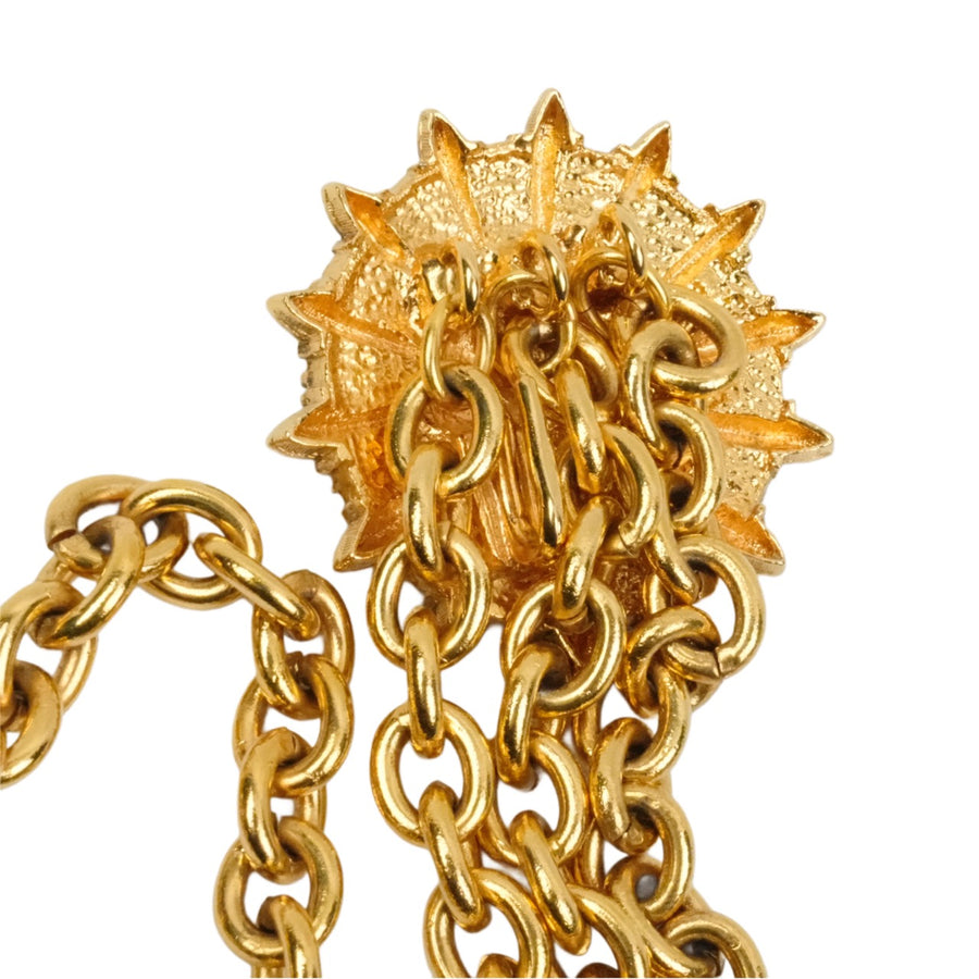 CHANEL Coco Mark Triple Chain Belt