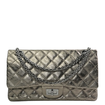 CHANEL 2006–2008 2.55 Matelassé Chain Shoulder Bag