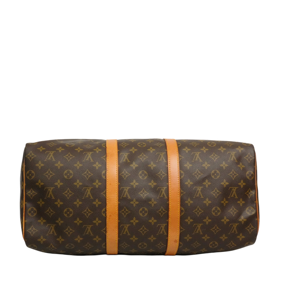 LOUIS VUITTON Monogram Keepall 50 Boston Handbag / Travel Bag M41426