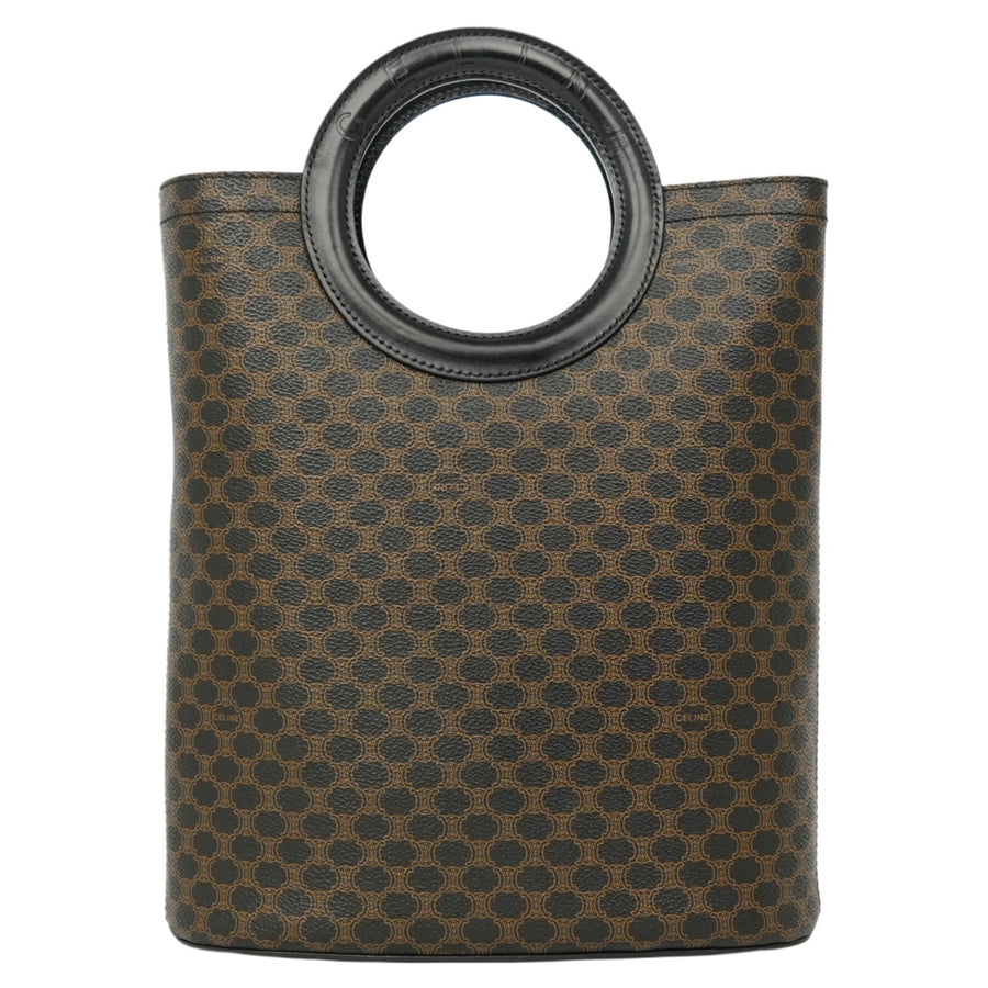 CELINE Handbag Black Macadam
