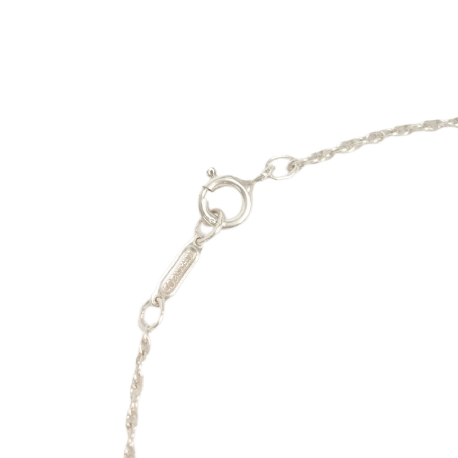 TIFFANY & CO. SV925 K18YG Triple Ribbon Necklace