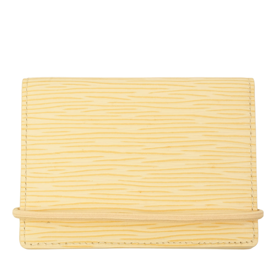 LOUIS VUITTON  Epi Card case M6367A
