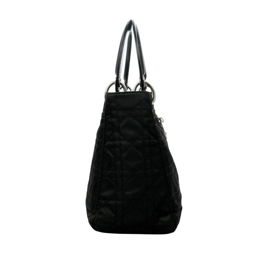 CHRISTIAN DIOR Lady Dior Medium Handbag/Shoulder Bag 2-Way