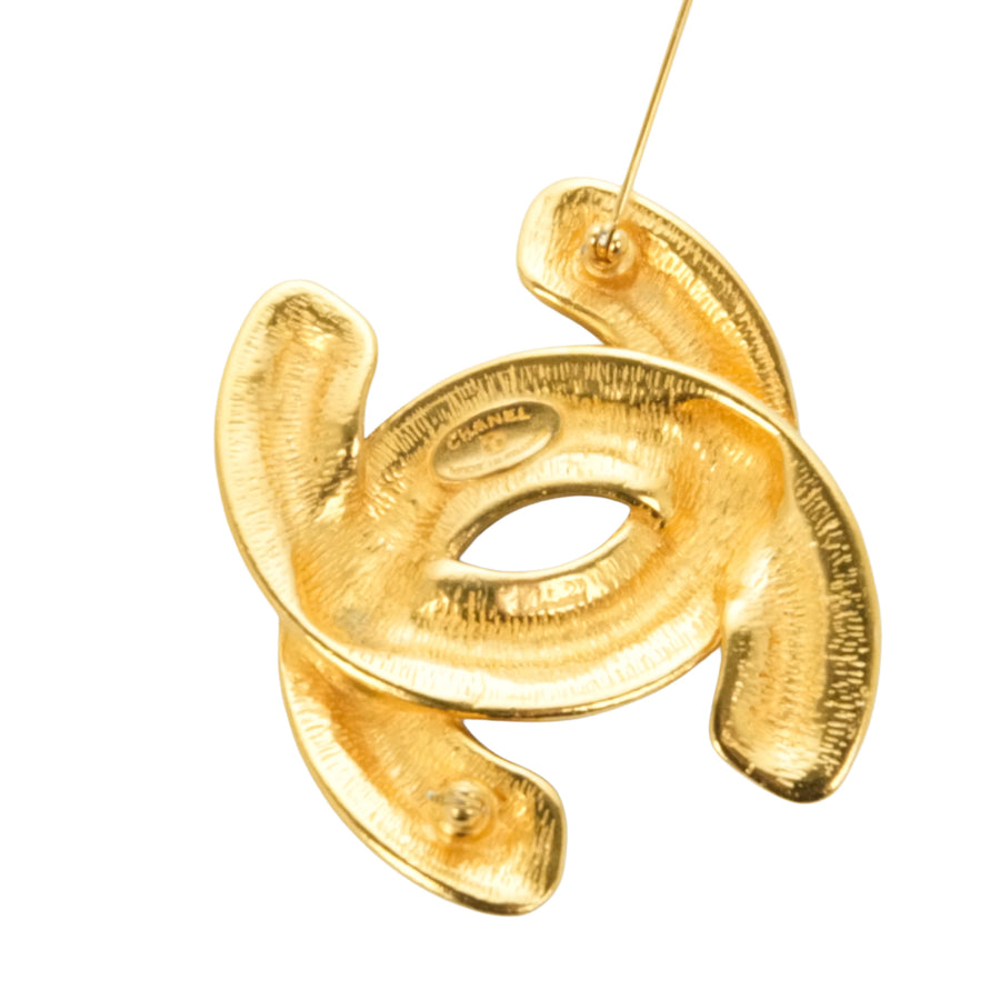 CHANEL Coco Mark Matelassé Brooch