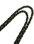 CHANEL 2002–2003 Chain Caviar Leather Shoulder Bag