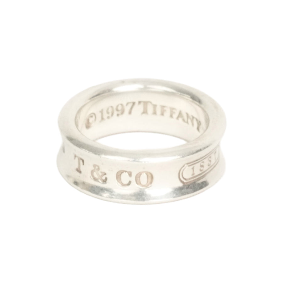 TIFFANY & CO. SV925 Narrow 1837 Ring