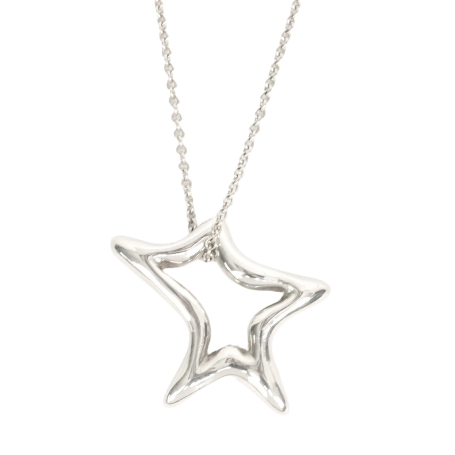 TIFFANY & CO. SV925 Open Star Necklace